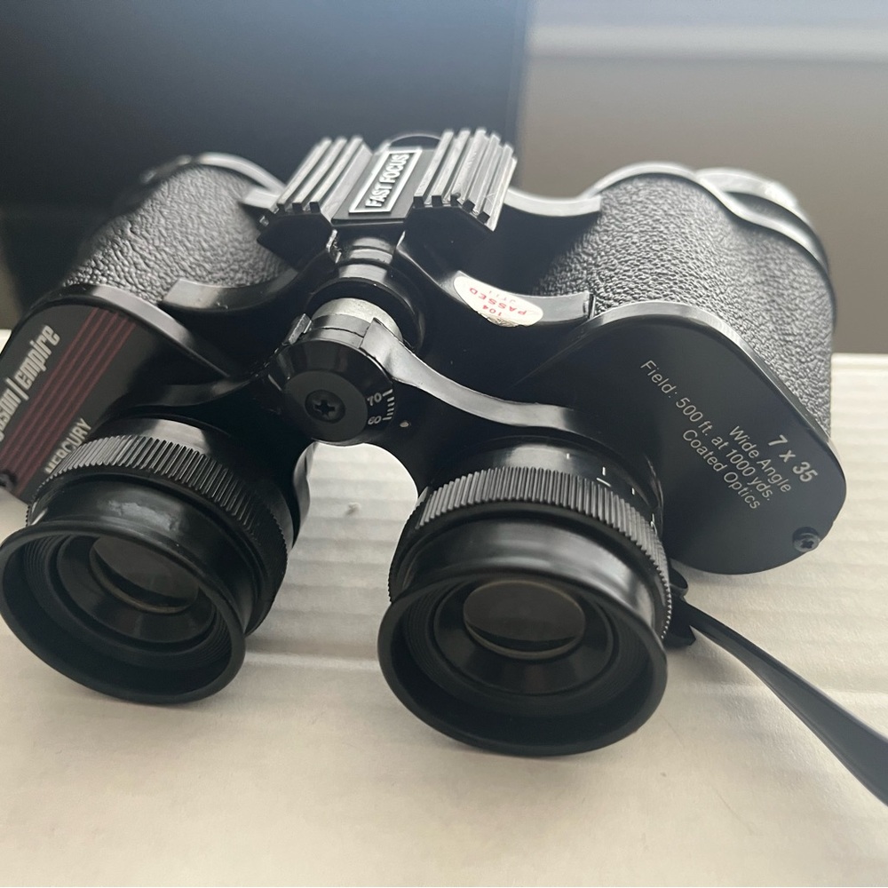 Jason Empire Binoculars Model 1116F Mercury 7 x 35 Wide Angle Coated Lens Optics